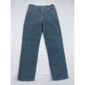 Vineyard Vines Boys Corduroy Pants Blue Gray Size 10 Adjustable Waist Preppy